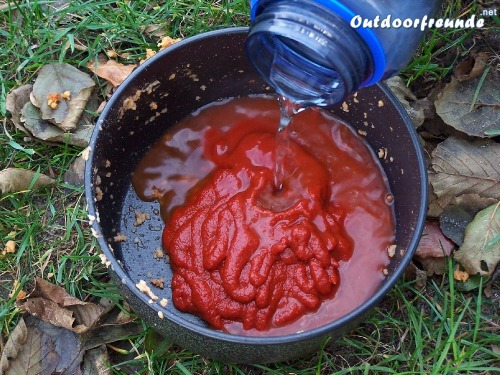 Vegetarische Soja Bolognese mit Nudeln - Schritt 7